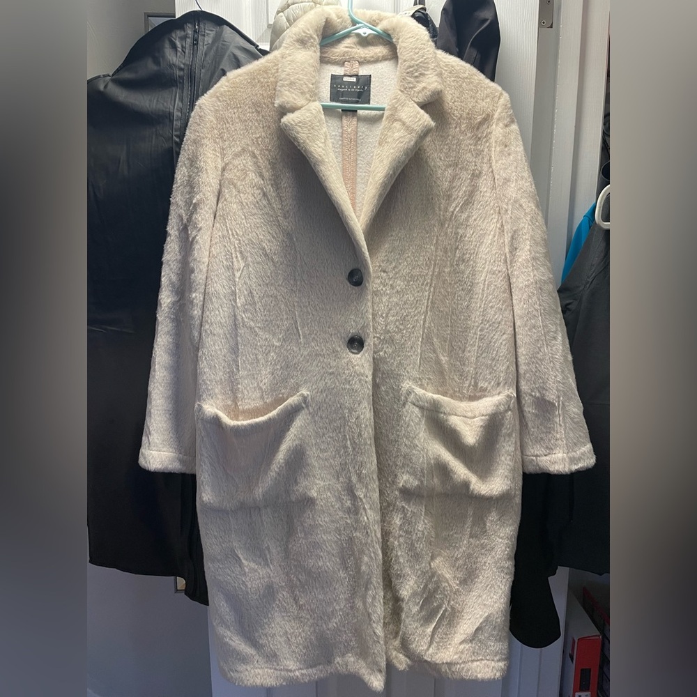 Sanctuary faux fur coat size M